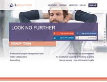 Tablet Screenshot of labourhood.com